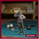Farmer With Sickle - TytanTroll Miniatures - DnD - Fantasy