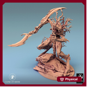 Twig Blight Treant (Various sizes) | 28mm,32mm,54mm,75mm,100mm Scale Resin Mini | Dungeons and Dragons D&D 5e Pathfinder |Rescale Miniatures - Only-Games