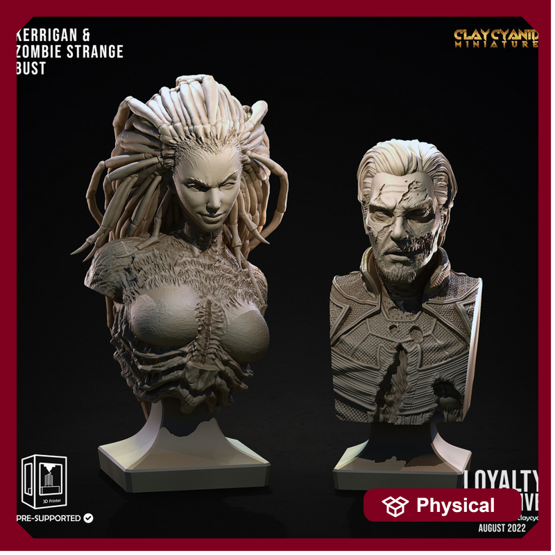 Kerrigan & Zombie Strange Bust