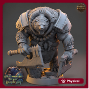 BearFolk Fighter Werebear Fighter Scales: 5 Sizes /| D&D 5e | Dungeons and Dragons | Pathfinder - Only-Games