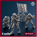 Command squad. Greyplate Troops. Imperial Guard