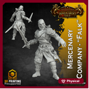 Mercenary Company -  Falk (32mm scale)