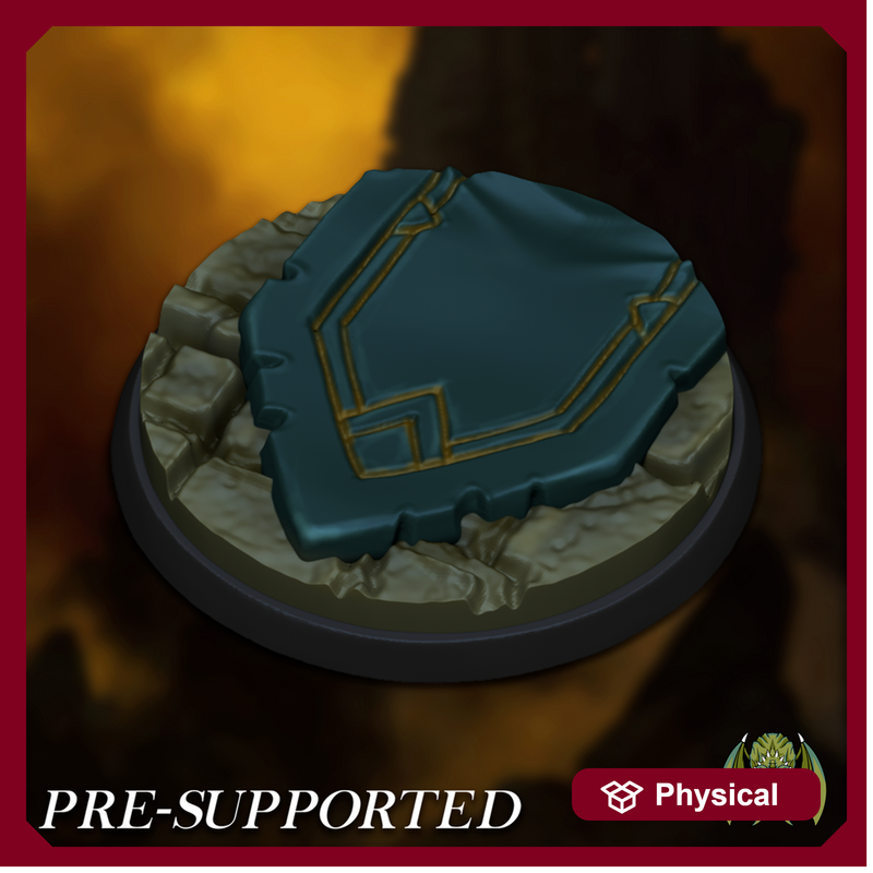 Shaman Base [PRE-SUPPORTED] 25mm Ruins Cave