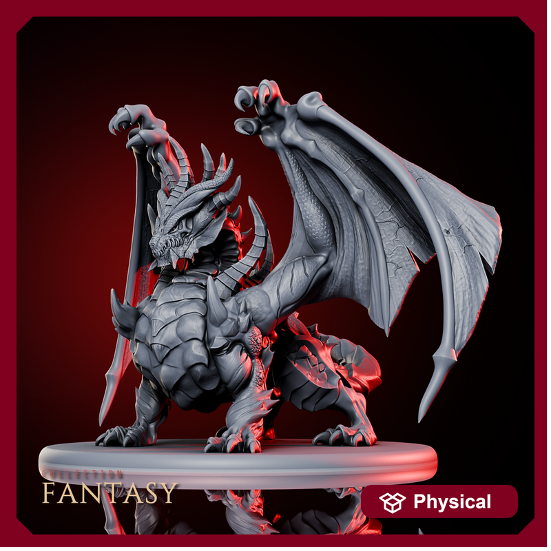 Adult Black Dragon - Only-Games