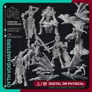 Gyth Void Pirates - 8 Model Pack - PRESUPPORTED  - D&D 32mm
