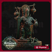 Wererat The Executioner | Resin Miniature | Dungeons and Dragons | 84mm tall | 28mm,32mm Scale | Pathfinder ratfolk | D&D - Only-Games