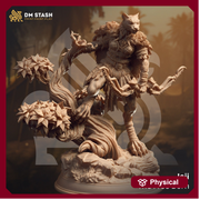 Tabaxi Ranger Rogue Fighter Sharpshooter Miniature | 28mm, 32mm,54mm,75mm, 100mm Scales | Dungeons and Dragons  5E | DM Stash - Only-Games