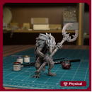 Kenku Baded Staff - TytanTroll Miniatures - DnD - Fantasy