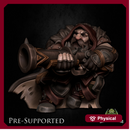 Ronhan Darkcoat [PRE-SUPPORTED] Hunter Dwarf Mercenary