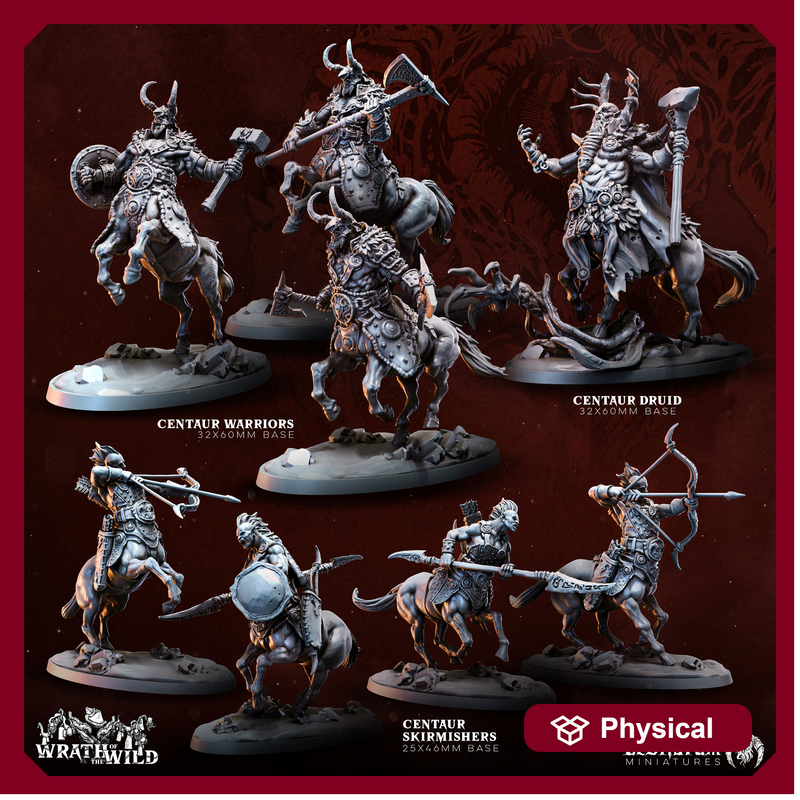 Centaur Warband | Bestiarum | Wargaming DnD Miniatures