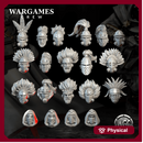 Upgrade pack - Abyssinian Colonial Phalanx Heads