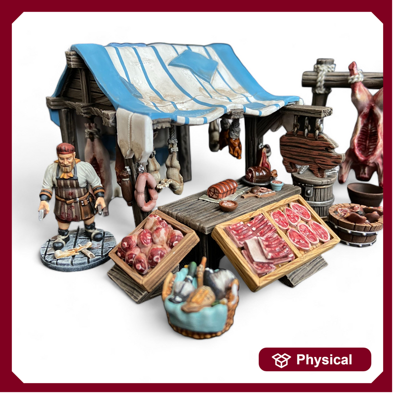 Butcher Market Stall