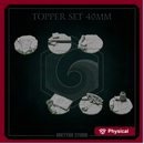 topper set gothic city ruins 40mm