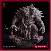 Enforcer Demon Fiend | 28mm,32mm,54mm,75mm,100mm Scale  - Boss Monster Mini - Minis - D&D 5e - Pathfinder Figurine | Flesh of Gods - Only-Games