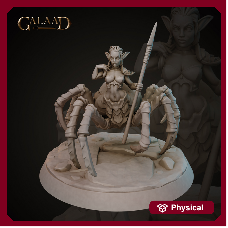 Female Drider Topless option 02