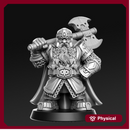 Uddir Thunderaxe  - Dwarf - 32mm - DnD -