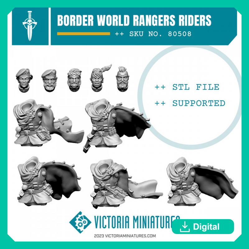 Border World Ranger Riders x5 - Only-Games