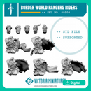 Border World Ranger Riders x5