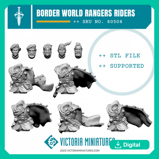 Border World Ranger Riders x5 - Only-Games