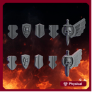 Pactum Aeternum Knight Shoulder Shields Set x10