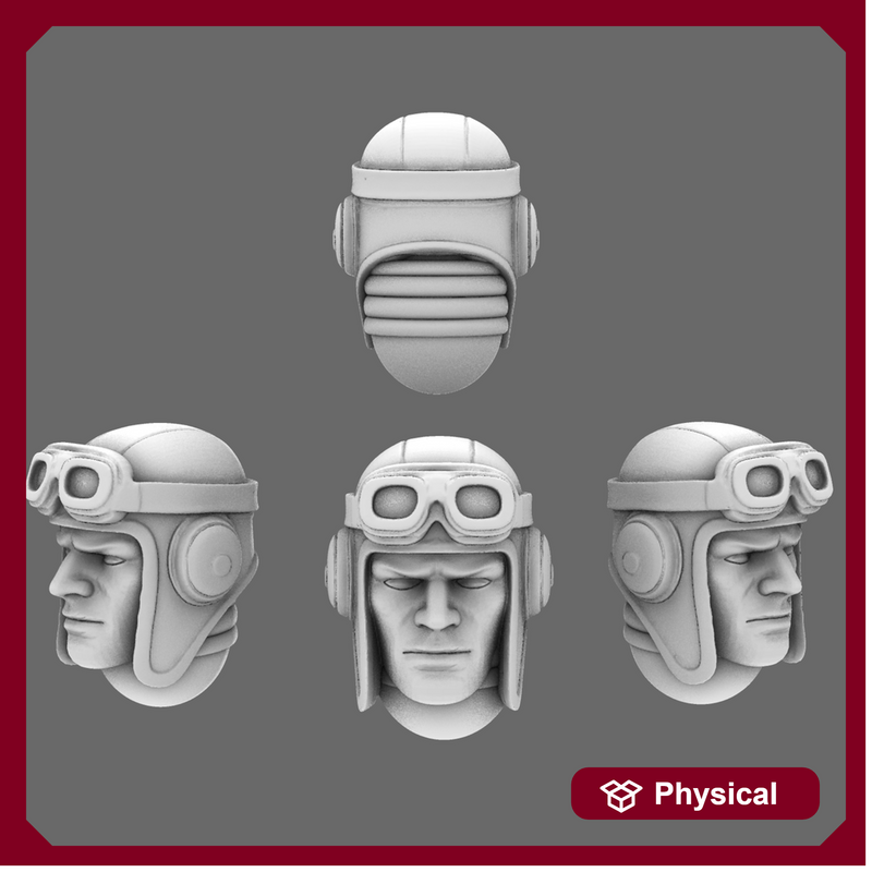 Patriotic Knights V10 Bomber Squad Heads X 10