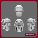 Patriotic Knights V10 Bomber Squad Heads X 10