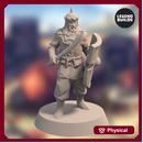 Empire of Jagrad Soldier with Sword - Pose 3 - 3D printable miniature – STL file
