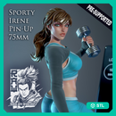 Sporty Irene Pin Up 75mm Pre-Supported - STL only