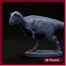 Acrocanthosaurus walking 1-35 scale dinosaur