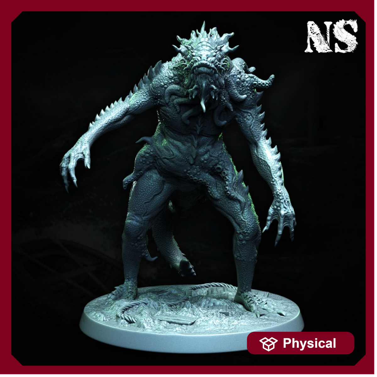 【新品・未使用】エボナイト　THE ONE　 DEEPMARINE Deep One - Hybrid 03 - NSMiniatures - Miniatures by Only-Games.co