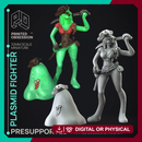 Plasmoid Pirate (2 forms) - Weird Shores - PRESUPPROTED - 32mm scale