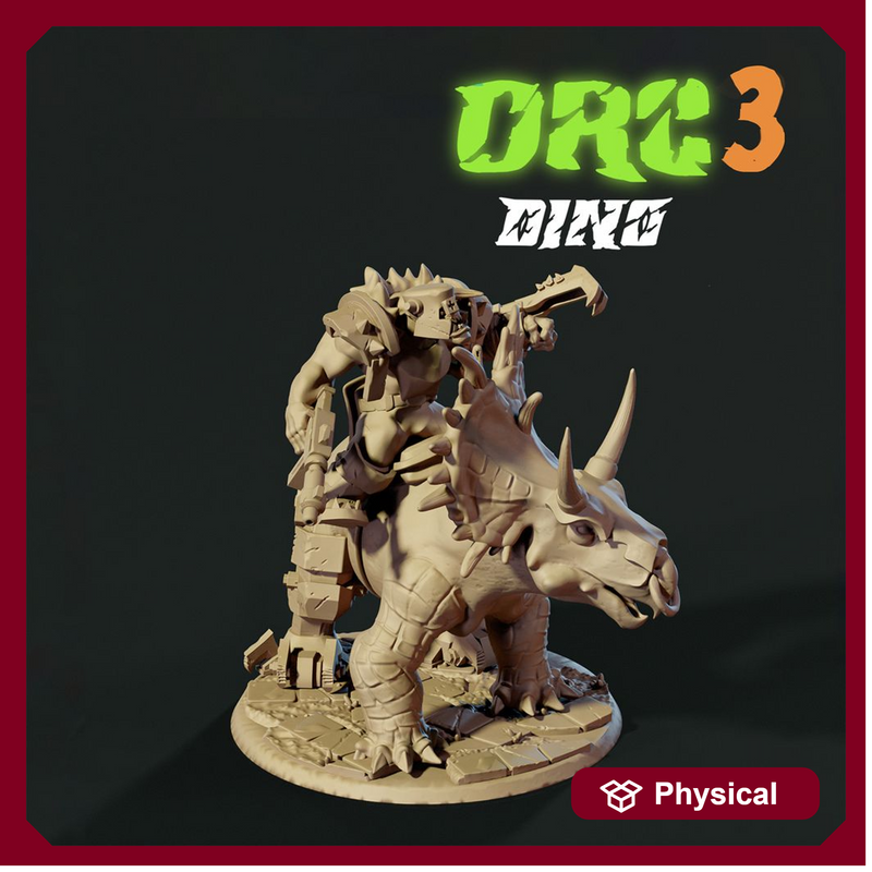 orc 3 ceratops mount