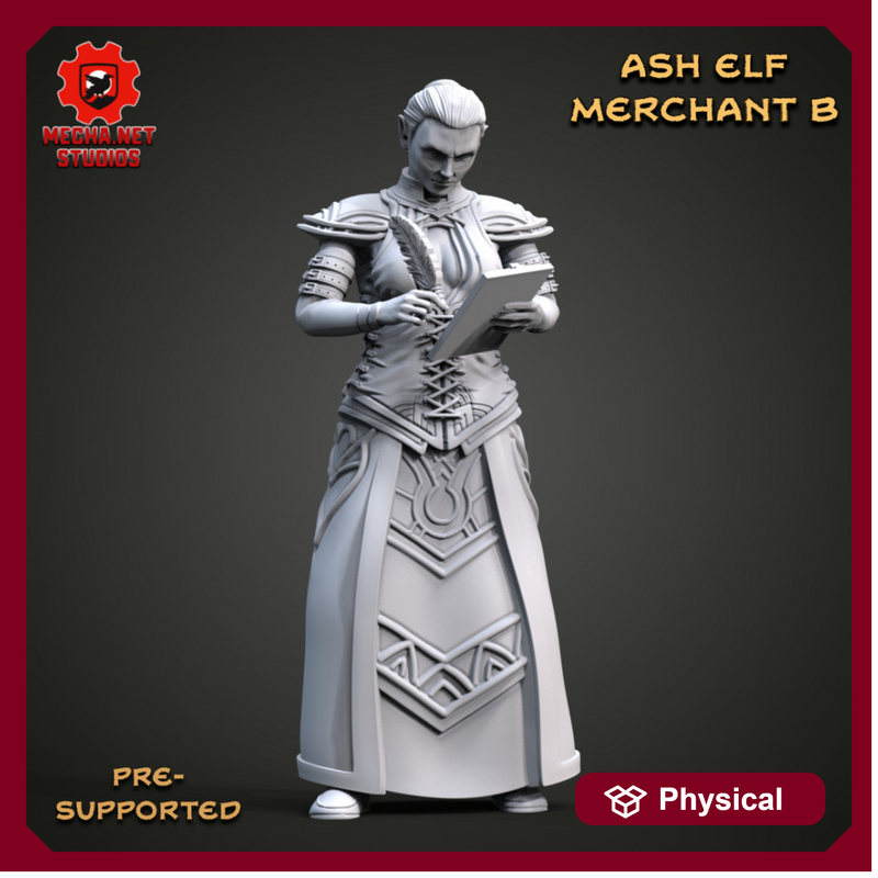 Ash Elf Merchant B - Only-Games