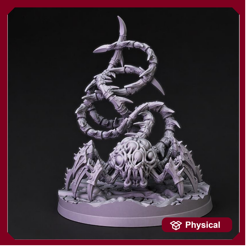 Eldritch Aberration Monster Miniature | Void Horror Boss | DnD UNPAINTED Resin - Only-Games