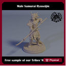 Ryuseijin Male Samurai - Free sample