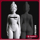 Sub Series 101a - Naked & Kneeling Female Prisoner Slave