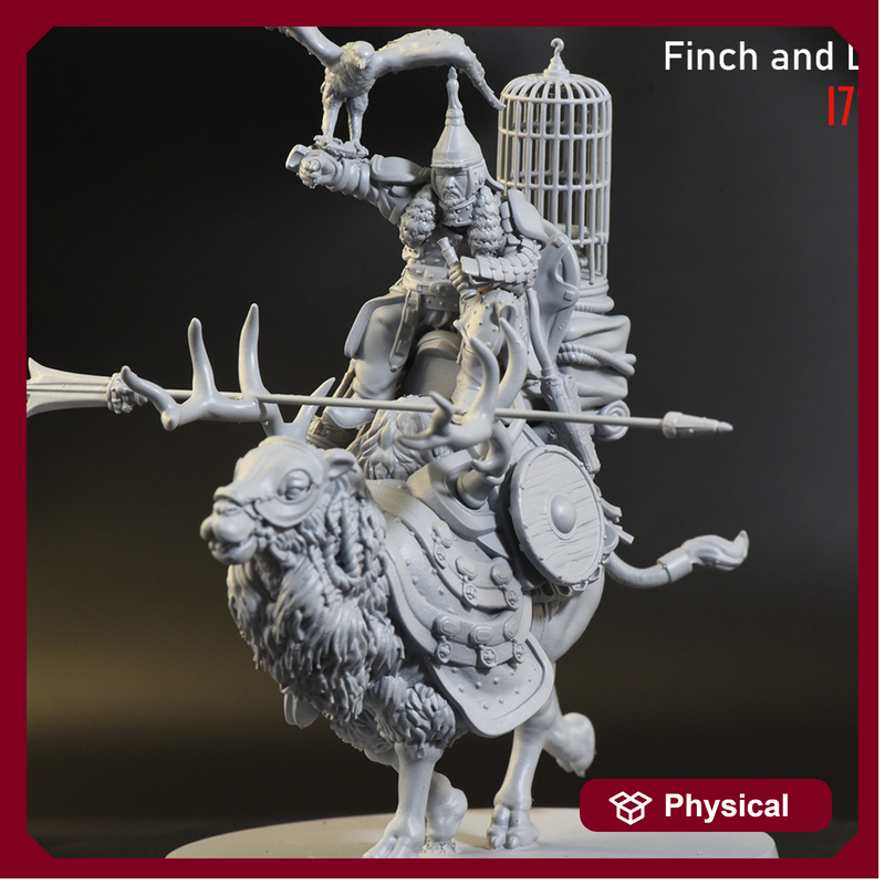 Finch and Dragon - Bohoto, The Lord of Silver Saddles