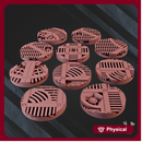 Industrial Bases 25mm x10