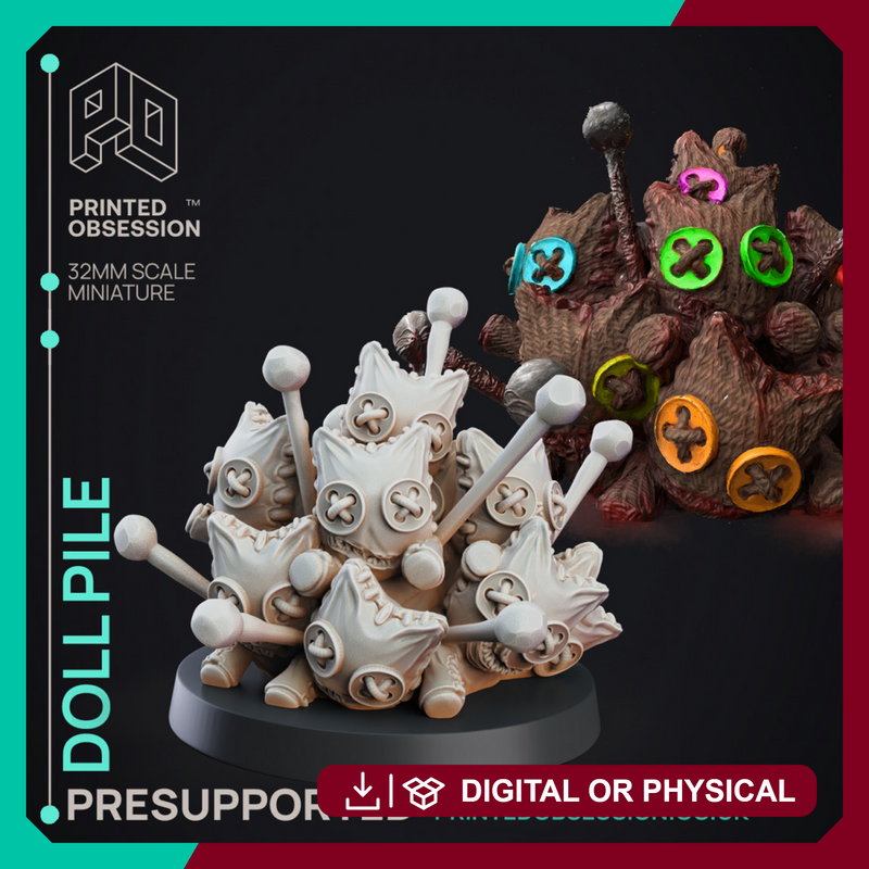 Doll Collection - 6 models - Puppet Masters Show - PRESUPPORTED - 32mm scale