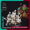 Doll Collection - 6 models - Puppet Masters Show - PRESUPPORTED - 32mm scale