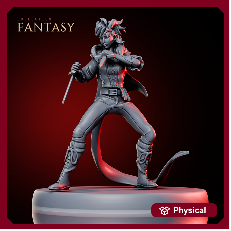 Tiefling Pirate w/ Daggers - Only-Games