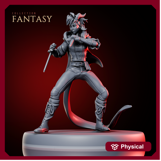 Tiefling Pirate w/ Daggers - Only-Games