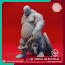 Ogre Dragger - Book of Beasts - Tabletop Miniatures (Pre-Supported)