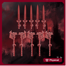 Crimson Wings Honour Squad Cold Weapons Set x10