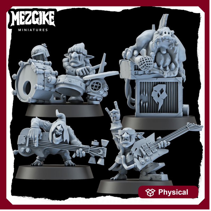 Runt rockers (4 physical miniatures)
