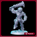 PRE-SUPPORTED Forest Warrior - 32mm - DnD