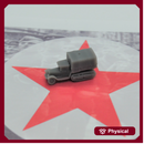 3D Printed Russian ZIS-5 Cargo Truck (x10)