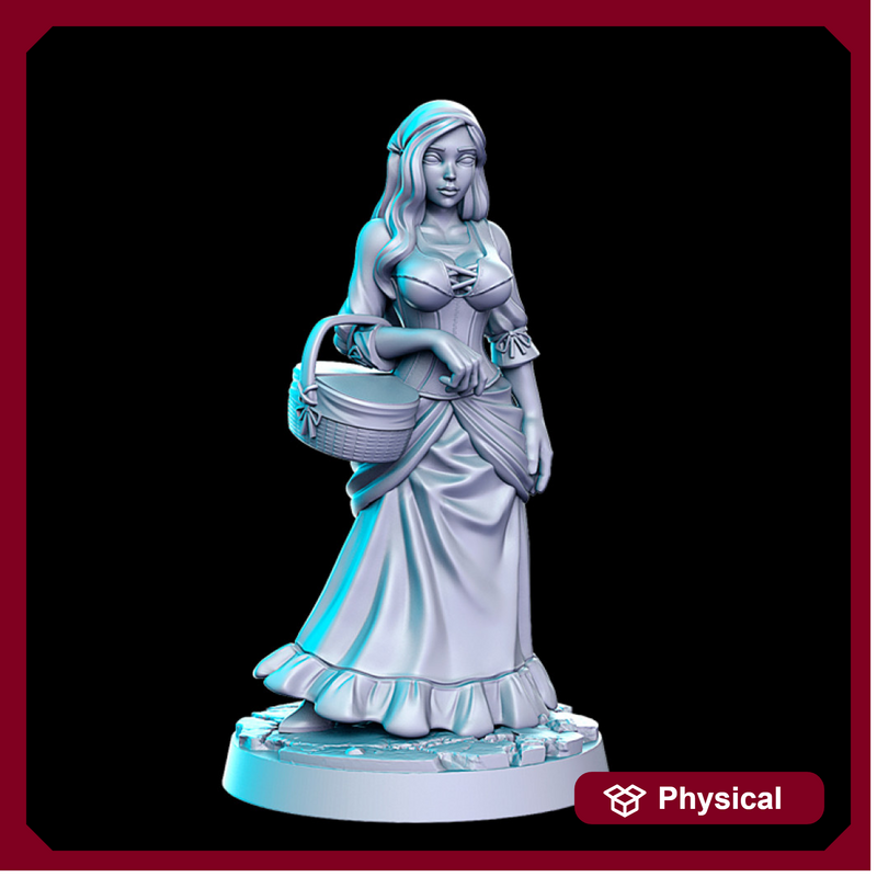 Alice (market girl) - 32mm - DnD