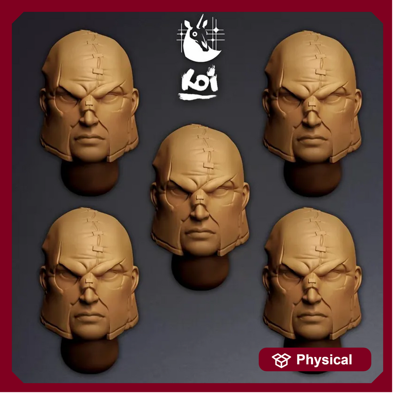 Iron Gallows Type 2 - Miniature Heads