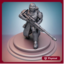 Sanctus Manipulus. Sniper Rifle specialist.